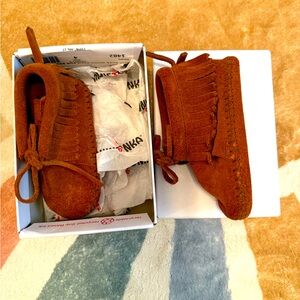Minnetonka fringe bootie